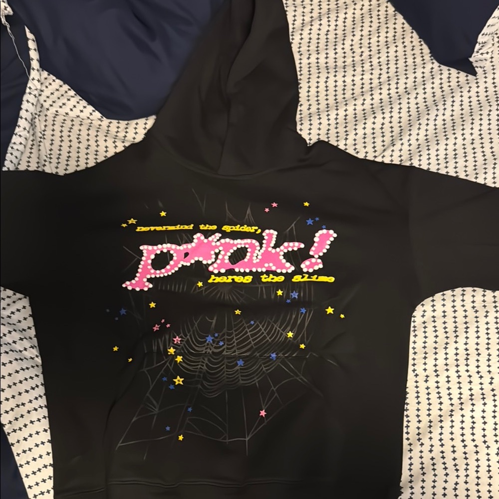 Pink! Sp5der hoodie